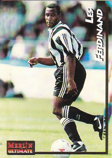 Les Ferdinand Newcastle United 1995/96 Merlin Ultimate #147